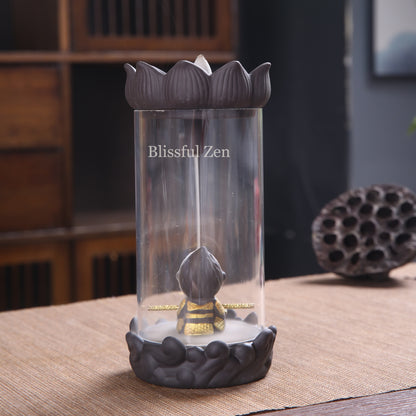 Zen Monkey King Backflow Incense Burner